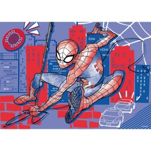 Ravensburger - Puzzle mare de podea Spiderman 24 piese - Img 2