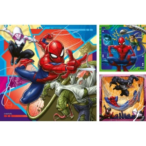 Ravensburger - Puzzle Marvel Spiderman 3x49 piese - Img 3