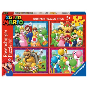 Ravensburger - Puzzle Super Mario 4x100 piese - Img 6