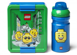 Set pentru pranz LEGO Iconic albastru-verde - Img 2