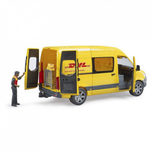 Bruder - Sprinter Dhl Mercedes Benz Cu Sofer - Img 3