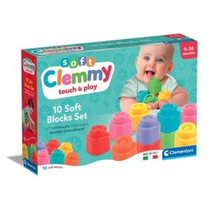 Clementoni - Soft Clemmy set 10 cuburi - Img 3