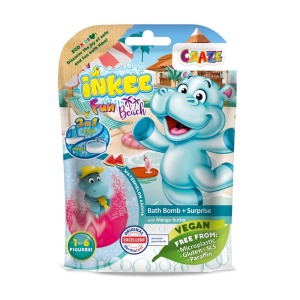 Craze - Bila de baie Inkee cu surpriza hipopotam la plaja - Img 2