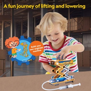 Cubic Fun - Puzzle 3D lift hidraulic 49 piese - Img 4