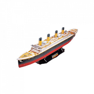 Cubic Fun - Puzzle 3D Nava Mare Titanic 113 Piese - Img 2