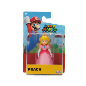 Nintendo Mario - Figurina articulata, 6 cm, Princess Peach, S42
