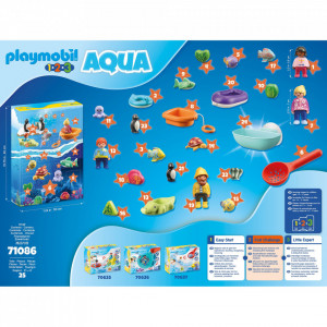 Playmobil - 1.2.3 Calendar Craciun - Distractie Pe Apa