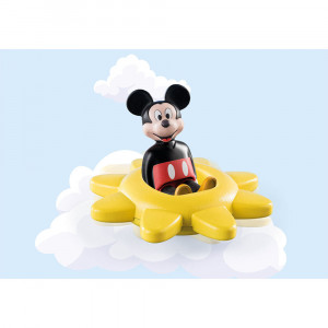 PLAYMOBIL - 1.2.3 & DISNEY: SOARE ROTATIV CU ZORNAITOARE MICKEY - Img 2