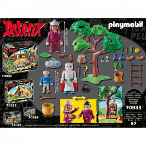 Playmobil - Asterix Si Obelix - Getafix Cu Potiunea Magica - Img 3