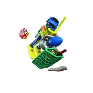Playmobil - Jucarie de rol Scafandri politist si hot cu comoara - Img 3
