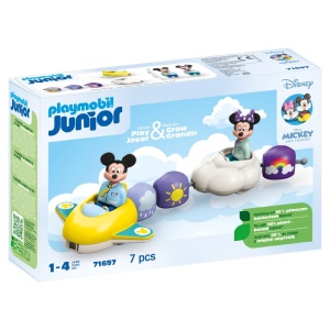 Playmobil Junior Disney - Zborul lui Mickey si Minnie printre nori - Img 2