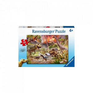 Puzzle Atacul Dinozaurilor, 60 Piese - Img 2