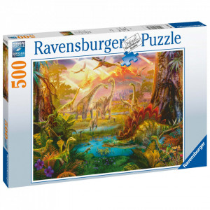 Puzzle Dinozauri, 500 Piese - Img 3