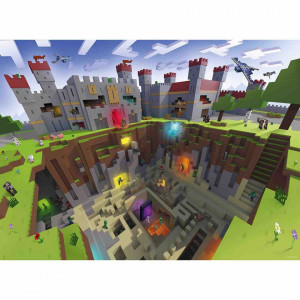 Puzzle Minecraft, 300 Piese - Img 2