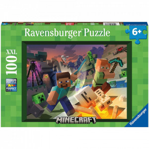 Puzzle Monstri Minecraft, 100 Piese - Img 2
