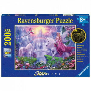 Puzzle Regatul Unicornilor, 200 Piese Starline - Img 2
