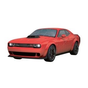 Ravensburger - Puzzle 3D iconic Dodge Challenger R/T Scat Pack Widebody 108 piese model de colectie - Img 3