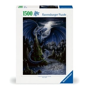 Ravensburger - Puzzle dragonul negru 1500 piese design nou - Img 2