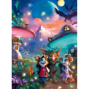 Ravensburger - Puzzle orasul ciuperca 100 piese - Img 2