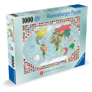 Ravensburger - Puzzle portretul Pamantului 1000 piese design nou
