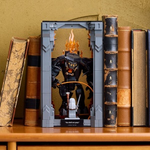 Stăpânul inelelor: Dioramă pentru bibliotecă cu un Balrog - Img 4