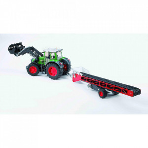 Bruder - Tractor Fendt 936 Vario Cu Incarcator Frontal - Img 4