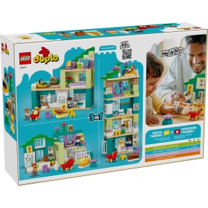 Casă modernă de familie 3 în 1, cu figurine - Img 3
