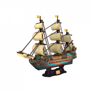 Cubic Fun - Puzzle 3D Nava San Felipe 248 Piese - Img 2
