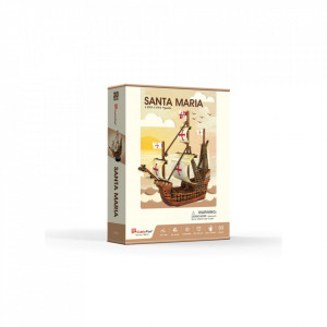 Cubic Fun - Puzzle 3D Nava Santa Maria 93 Piese