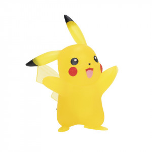 Figurina de actiune, Pokemon, 7.5cm, Pikachu Translucent - Img 3