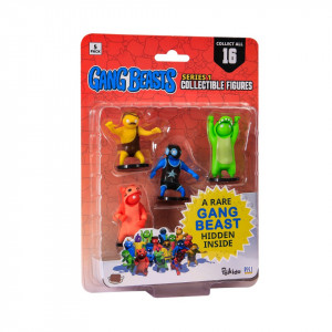Gang Beasts - Set 5 figurine cu un personaj rar ascuns - Img 2
