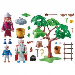Playmobil - Asterix Si Obelix - Getafix Cu Potiunea Magica - Img 4