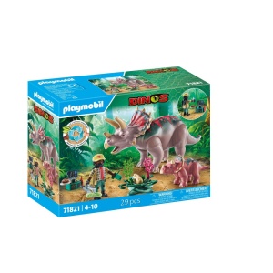 Playmobil - Familia Triceratops - Img 2
