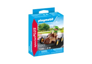 Playmobil-FIGURINA COPIL CU KART - Img 2
