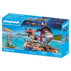 Playmobil - Pluta piratilor cu comoara Playmobil - Img 3