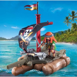 Playmobil - Pluta piratilor cu comoara Playmobil - Img 6