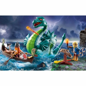 Playmobil - Promo Pack Viking cu monstru marin - Img 4