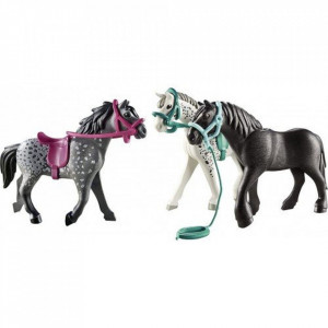 Playmobil - Set 3 Cai: Frizian, Knabstrupper, Andaluz - Img 2