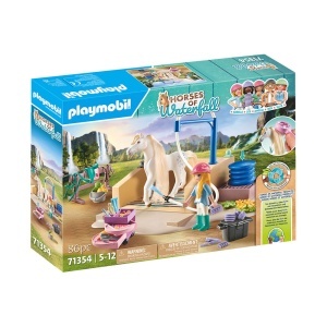 Playmobil - Spalatorie Cu Isabella Si Calutul Lioness - Img 2