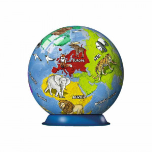 Puzzle 3D Globul Pamantesc, 72 Piese - Img 2