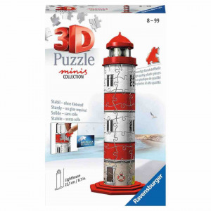 Puzzle 3D Mini Lighthouse, 54 Piese - Img 3