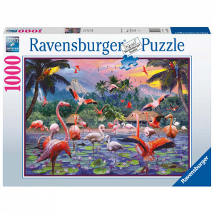 Puzzle Flamingo, 1000 Piese - Img 2