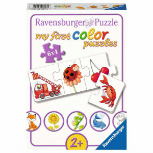 Puzzle Lucruri Colorate, 6X4 Piese - Img 2