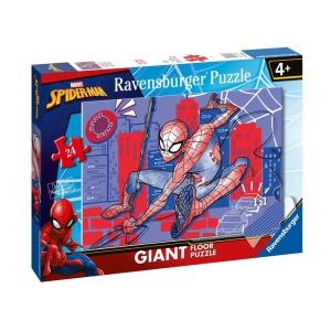 Ravensburger - Puzzle mare de podea Spiderman 24 piese - Img 3