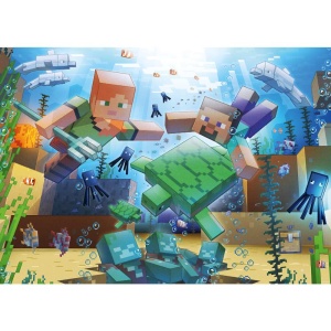 Ravensburger - Puzzle Minecraft 1000 piese design nou - Img 2