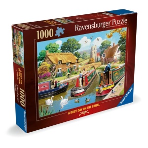 Ravensburger - Puzzle o zi agitata pe canal 1000 piese - Img 2