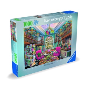 Ravensburger - Puzzle palatul cartilor 1000 piese design nou - Img 2