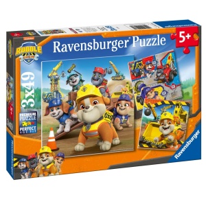 Ravensburger - Puzzle Rubble si echipa lui 3x49 piese - Img 2