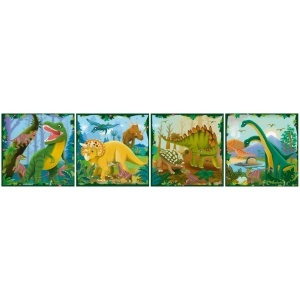 Ravensburger - Puzzle Up dinozauri 4 puzzle 25 36 42 56 piese - Img 4