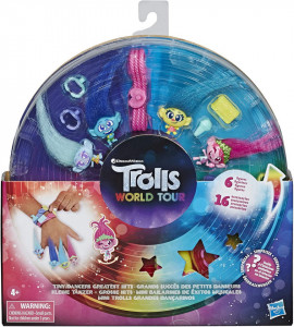 Trolls Set 6 Figurine Micii Dansatori - Img 2